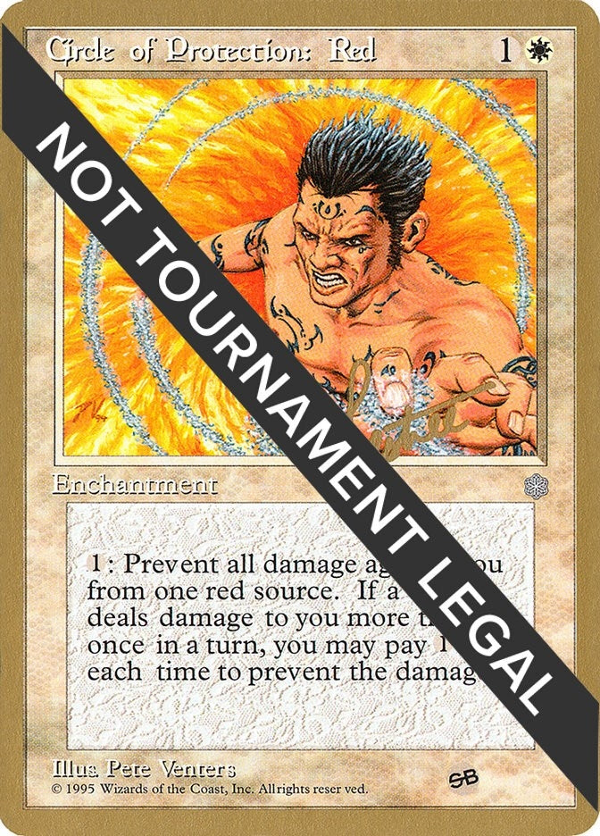 Image for Circle of Protection: Red - 1996 Shawn "Hammer" Regnier (ICE) (SB) [World Championship Decks] - Magic: The Gathering