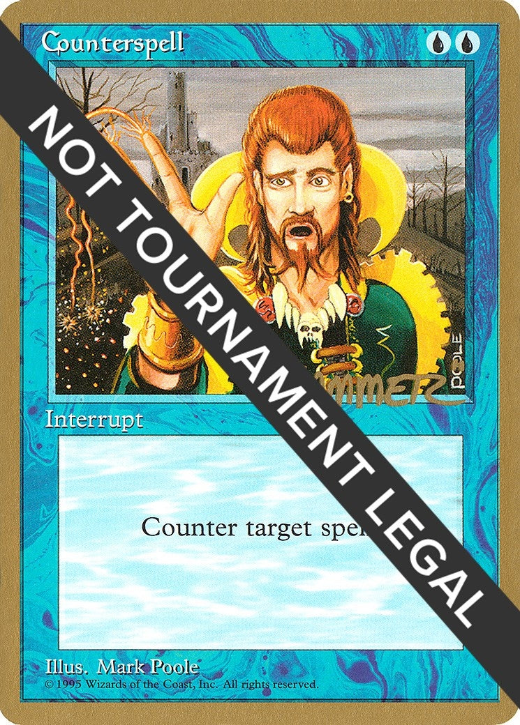 Image for Counterspell - 1996 Shawn "Hammer" Regnier (4ED) [World Championship Decks] - Magic: The Gathering