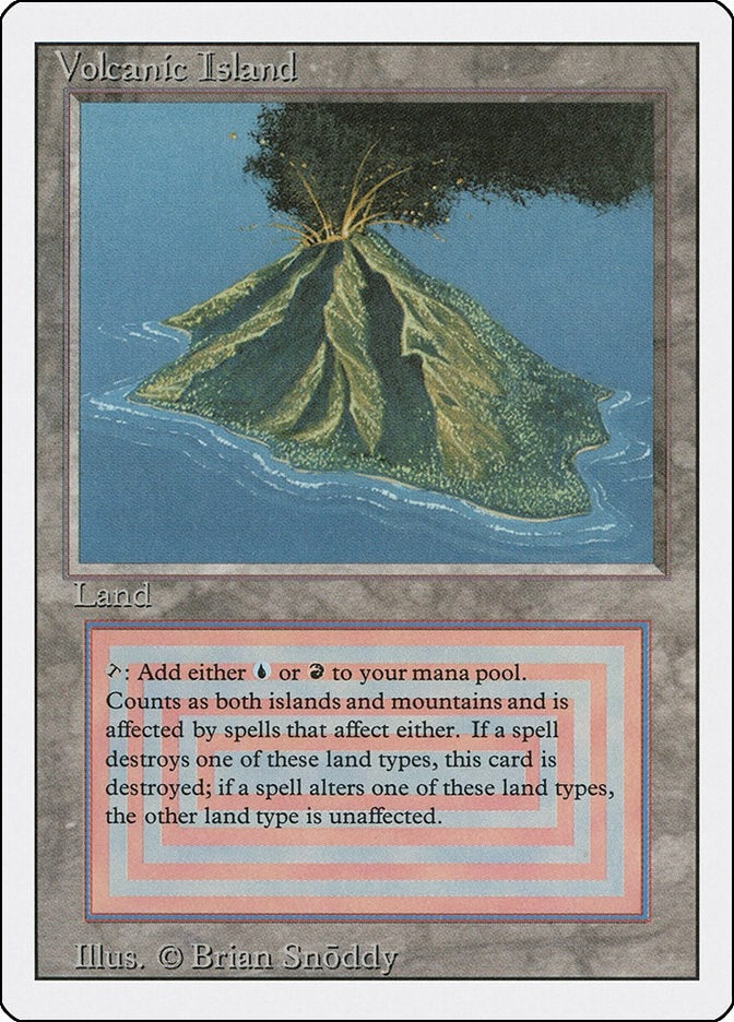 Image for Volcanic Island [Revised Edition] - Magic: The Gathering