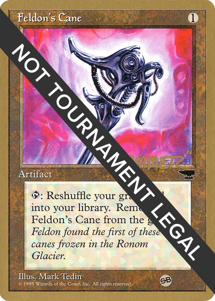 Image for Feldon's Cane - 1996 Shawn "Hammer" Regnier (CHR) (SB) [World Championship Decks] - Magic: The Gathering