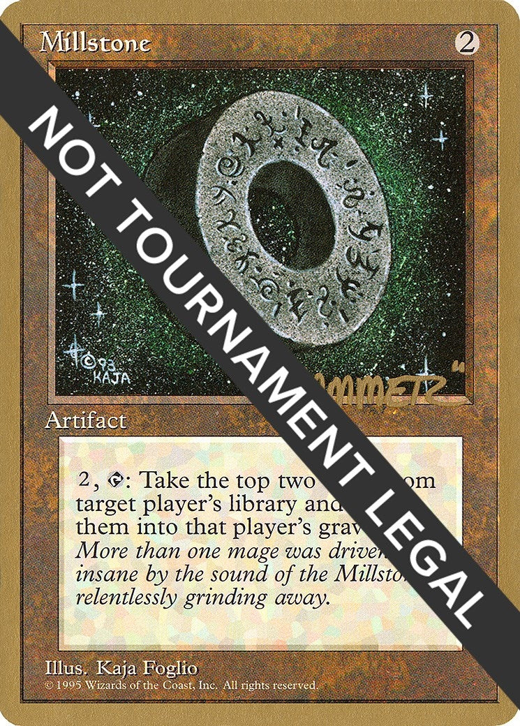 Image for Millstone - 1996 Shawn "Hammer" Regnier (4ED) [World Championship Decks] - Magic: The Gathering