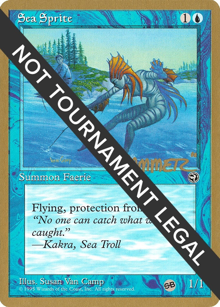 Image for Sea Sprite - 1996 Shawn "Hammer" Regnier (HML) (SB) [World Championship Decks] - Magic: The Gathering