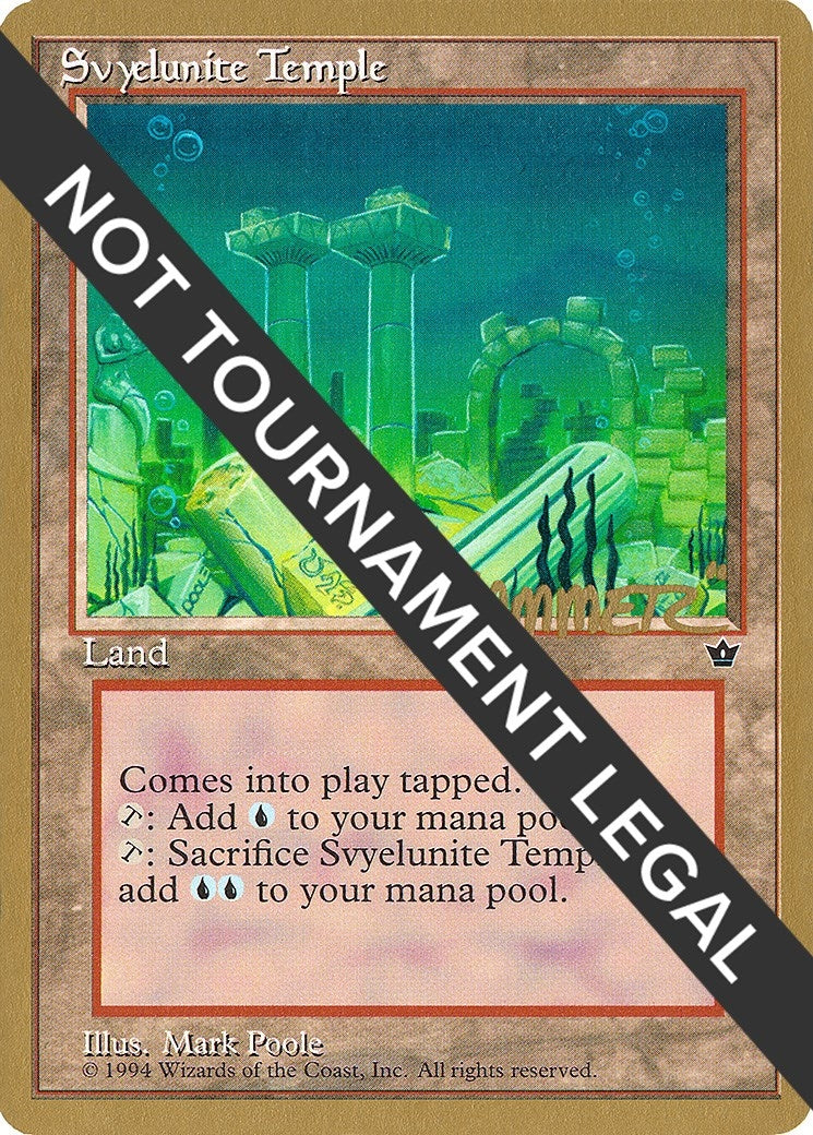 Image for Svyelunite Temple - 1996 Shawn "Hammer" Regnier (FEM) [World Championship Decks] - Magic: The Gathering