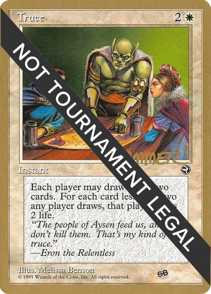 Image for Truce - 1996 Shawn "Hammer" Regnier (HML) (SB) [World Championship Decks] - Magic: The Gathering