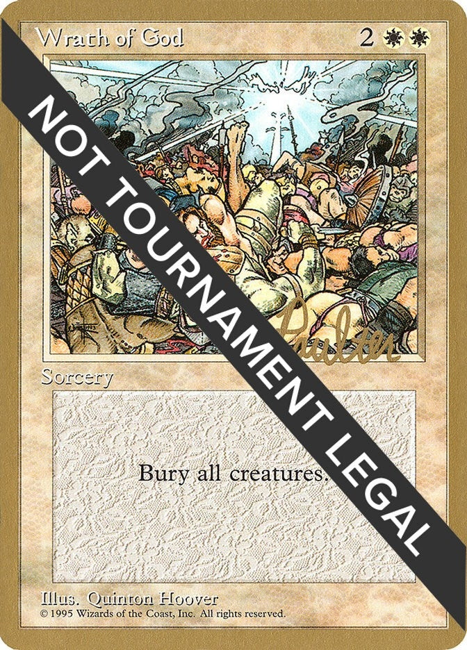 Image for Wrath of God - 1996 Shawn "Hammer" Regnier (4ED) [World Championship Decks] - Magic: The Gathering