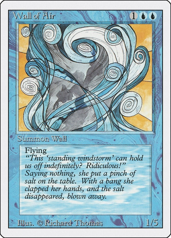 Image for Wall of Air [Revised Edition] - Magic: The Gathering