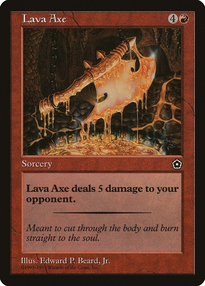 Image for Lava Axe [Portal Second Age] - Magic: The Gathering