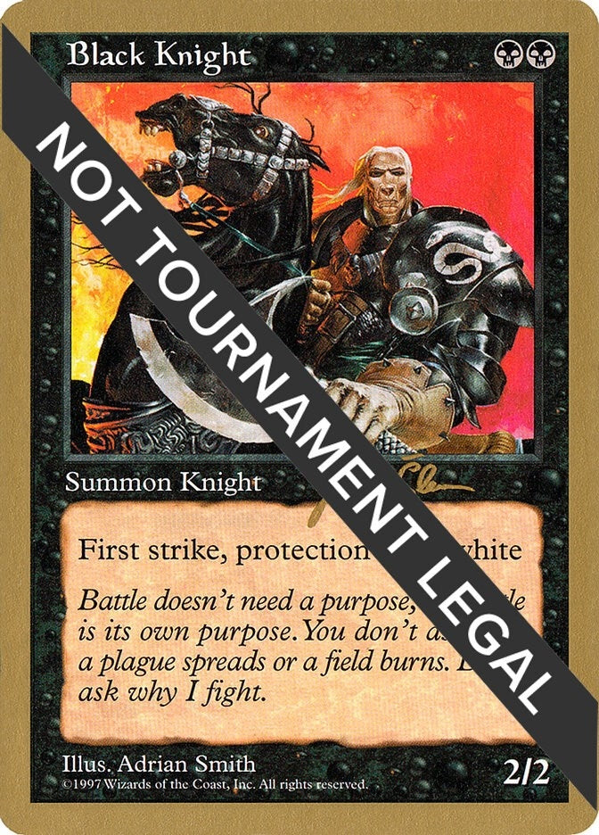 Image for Black Knight - 1997 Jakub Slemr (5ED) [World Championship Decks] - Magic: The Gathering