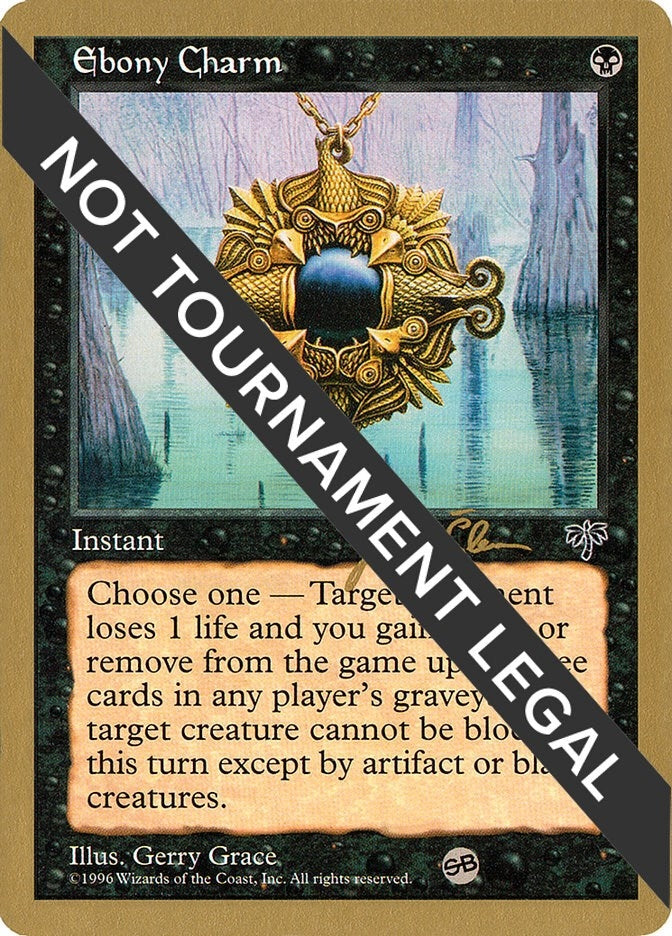 Image for Ebony Charm - 1997 Jakub Slemr (MIR) (SB) [World Championship Decks] - Magic: The Gathering