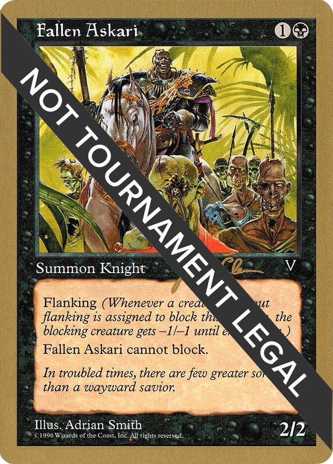 Image for Fallen Askari - 1997 Jakub Slemr (VIS) [World Championship Decks] - Magic: The Gathering
