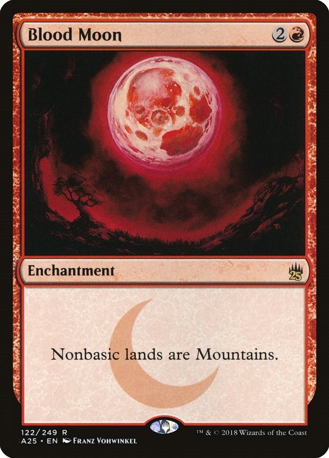 Image for Blood Moon (122) [Masters 25] - Magic: The Gathering