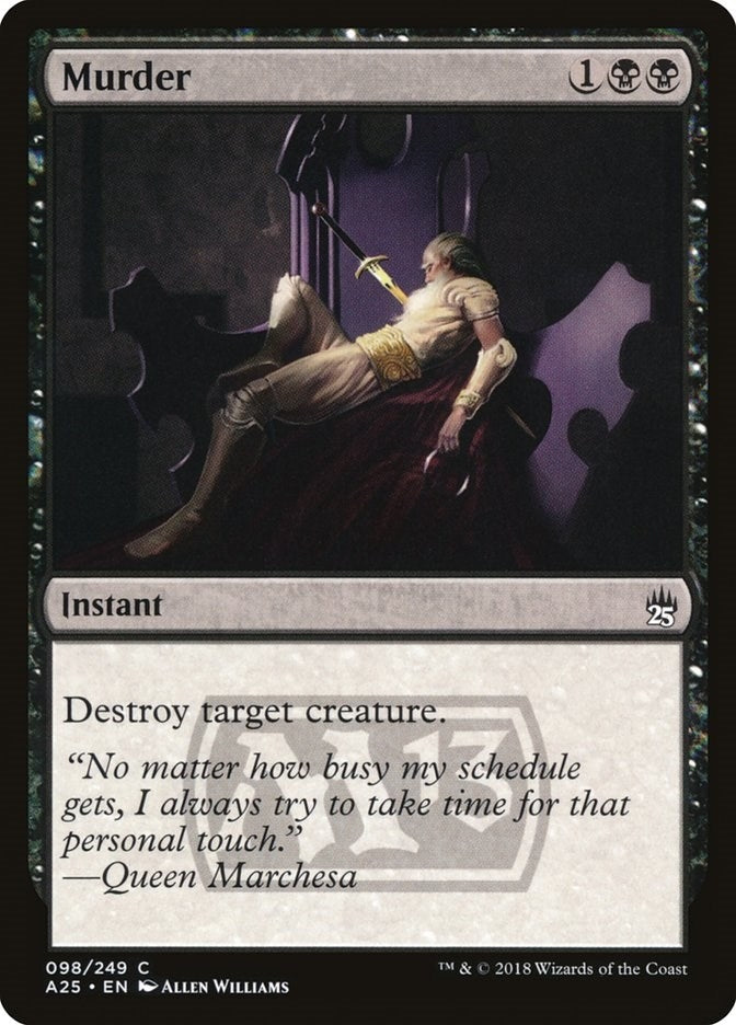 Image for Murder (98) [Masters 25] - Magic: The Gathering
