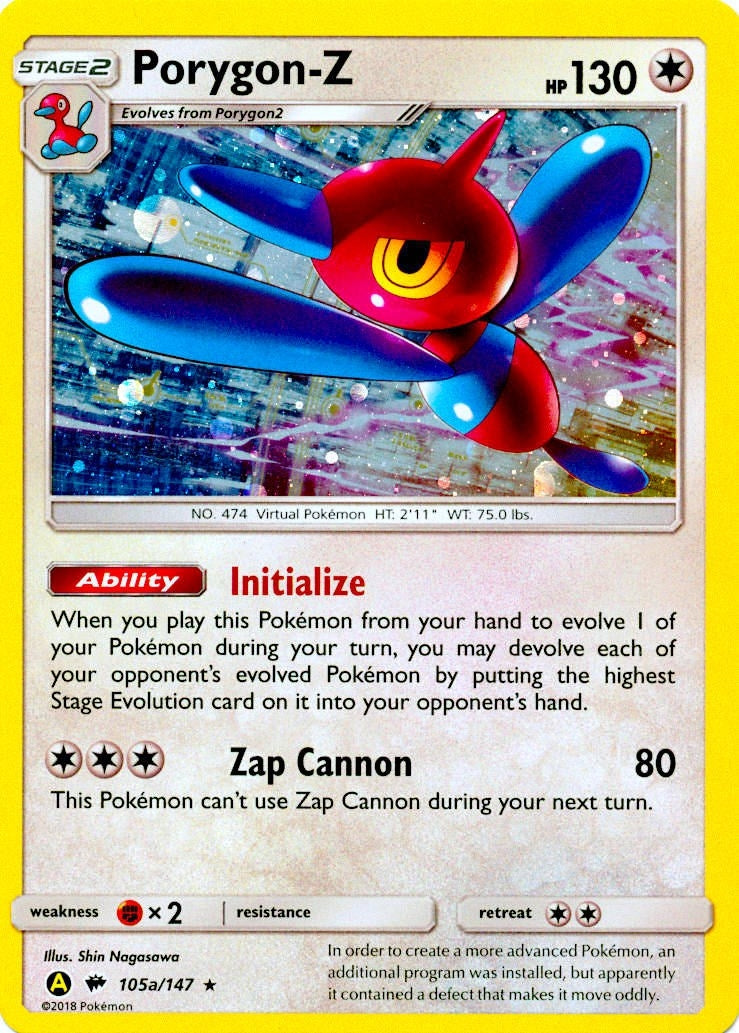 Image for Porygon-Z - 105a/147 (105a/147) [Alternate Art Promos] - Pokemon