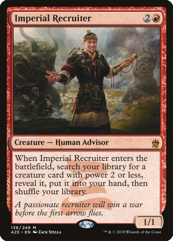 Image for Imperial Recruiter (136) [Masters 25] - Magic: The Gathering
