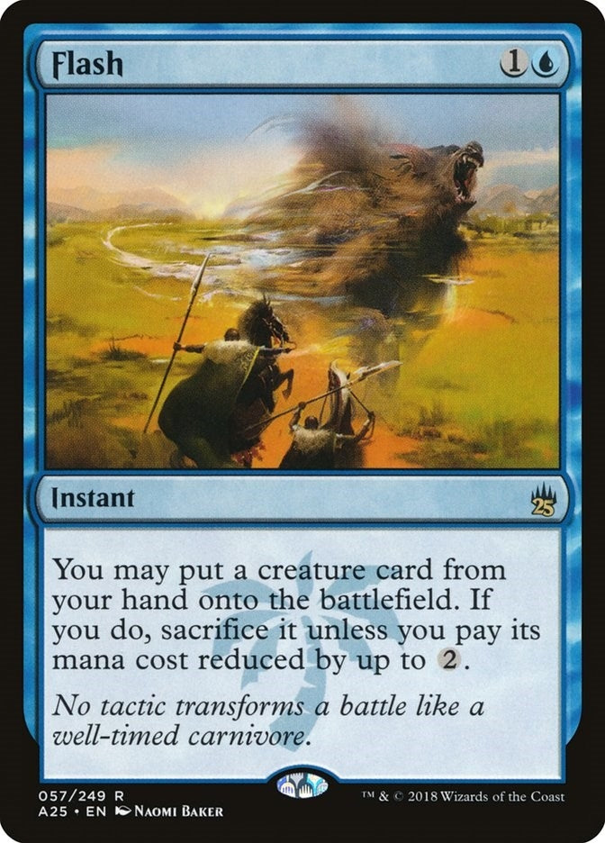 Image for Flash (57) [Masters 25] - Magic: The Gathering