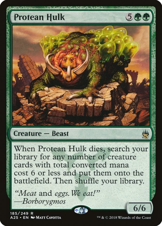 Image for Protean Hulk (185) [Masters 25] - Magic: The Gathering