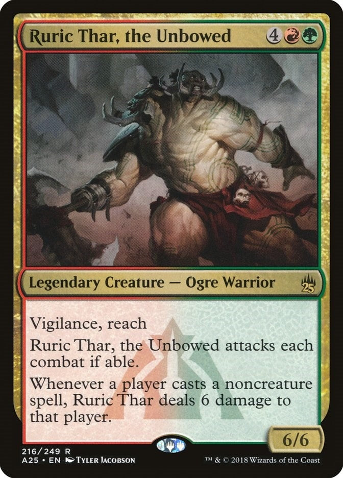 Image for Ruric Thar, the Unbowed (216) [Masters 25] - Magic: The Gathering