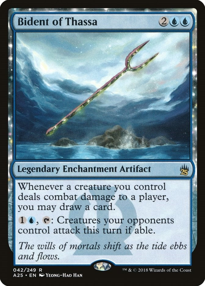 Image for Bident of Thassa (42) [Masters 25] - Magic: The Gathering