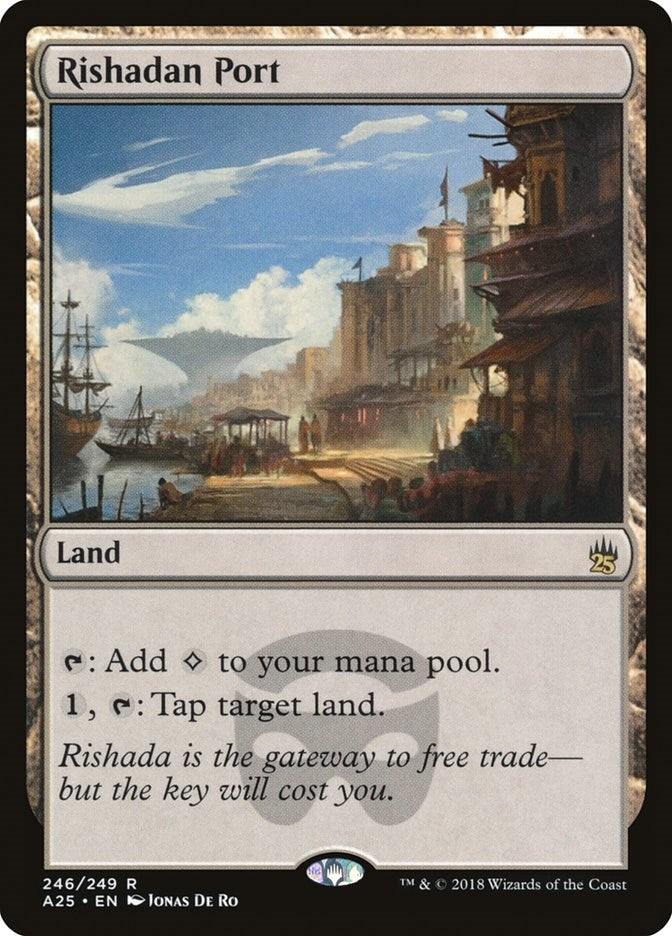 Image for Rishadan Port (246) [Masters 25] - Magic: The Gathering