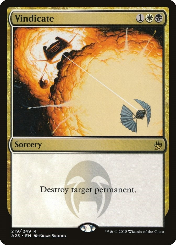 Image for Vindicate (219) [Masters 25] - Magic: The Gathering