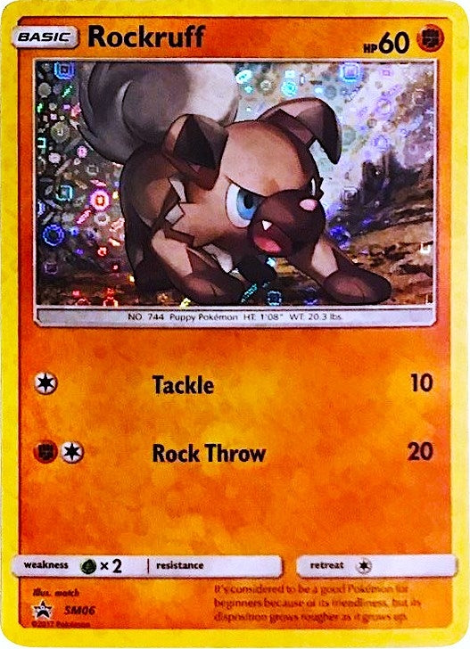 Image for Rockruff - SM06 (General Mills Promo) (SM06) [Miscellaneous Cards & Products] - Pokemon