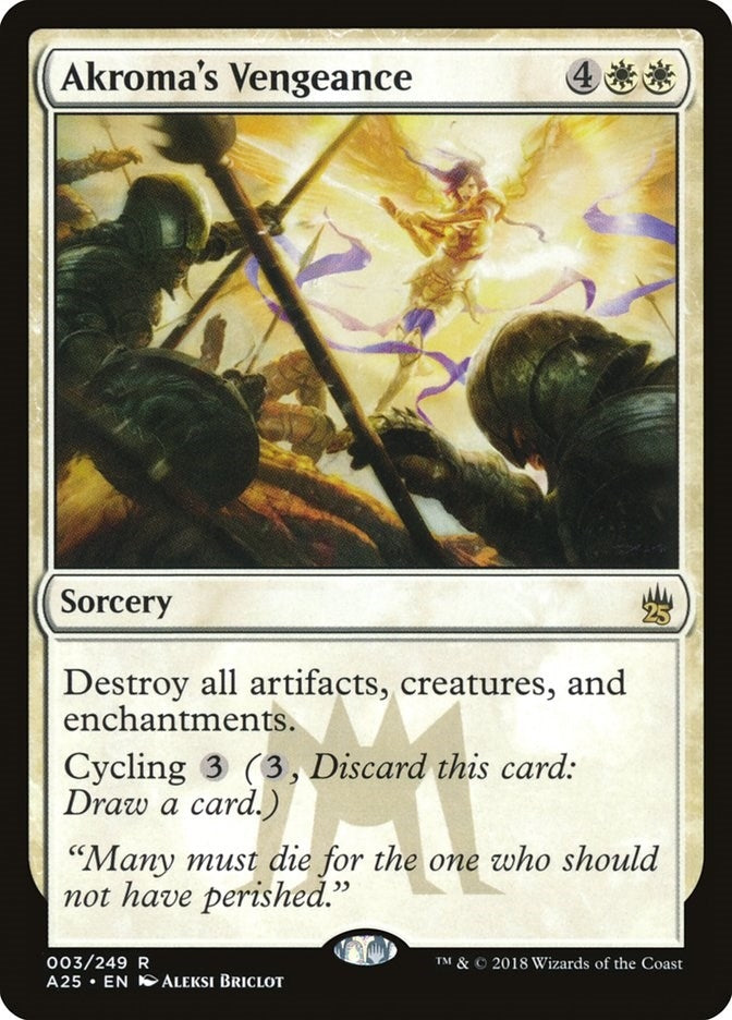 Image for Akroma's Vengeance (3) [Masters 25] - Magic: The Gathering