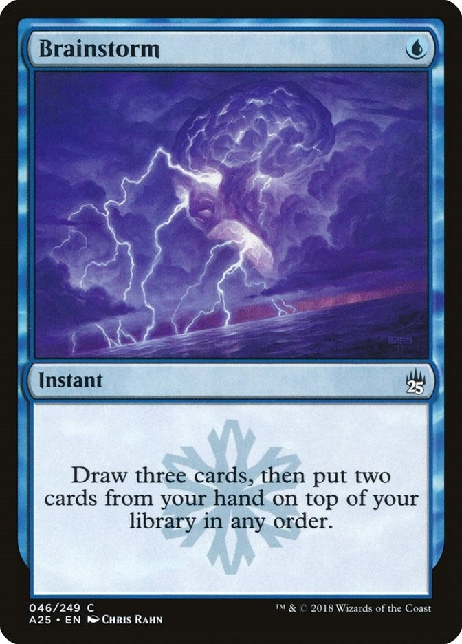 Image for Brainstorm (46) [Masters 25] - Magic: The Gathering