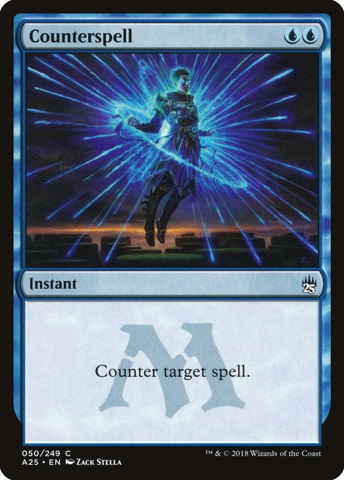Image for Counterspell (50) [Masters 25] - Magic: The Gathering