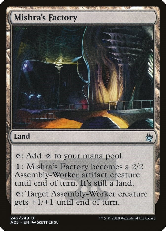 Image for Mishra's Factory (242) [Masters 25] - Magic: The Gathering