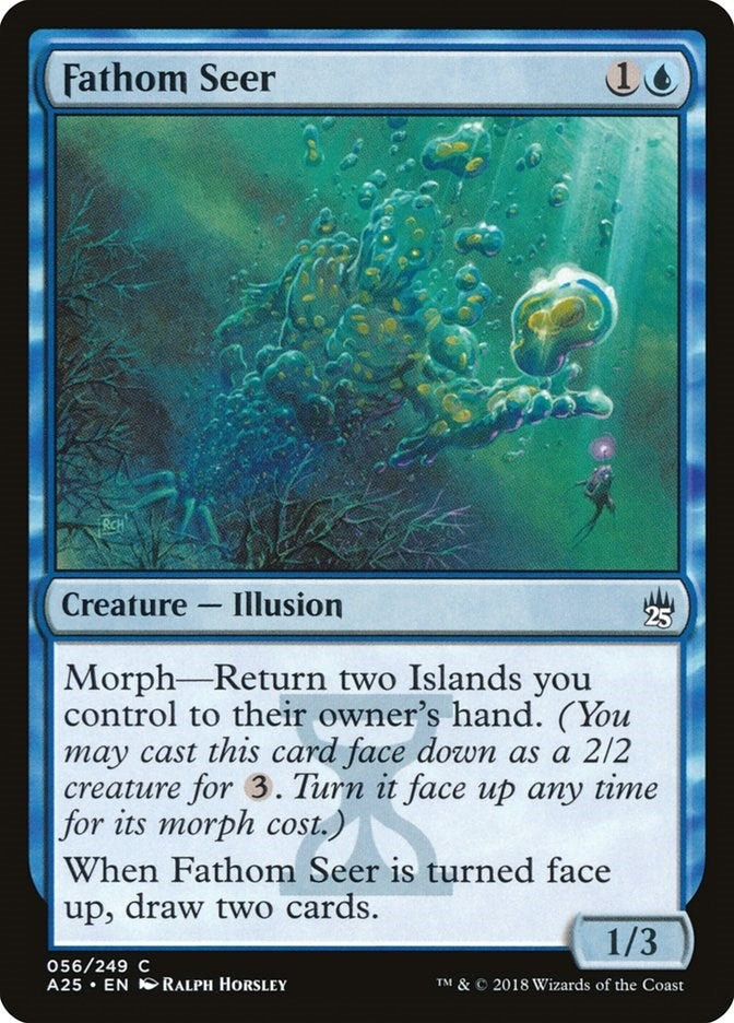 Image for Fathom Seer (56) [Masters 25] - Magic: The Gathering