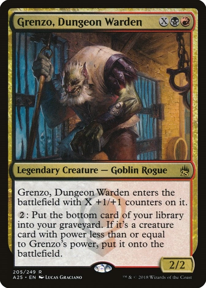 Image for Grenzo, Dungeon Warden (205) [Masters 25] - Magic: The Gathering