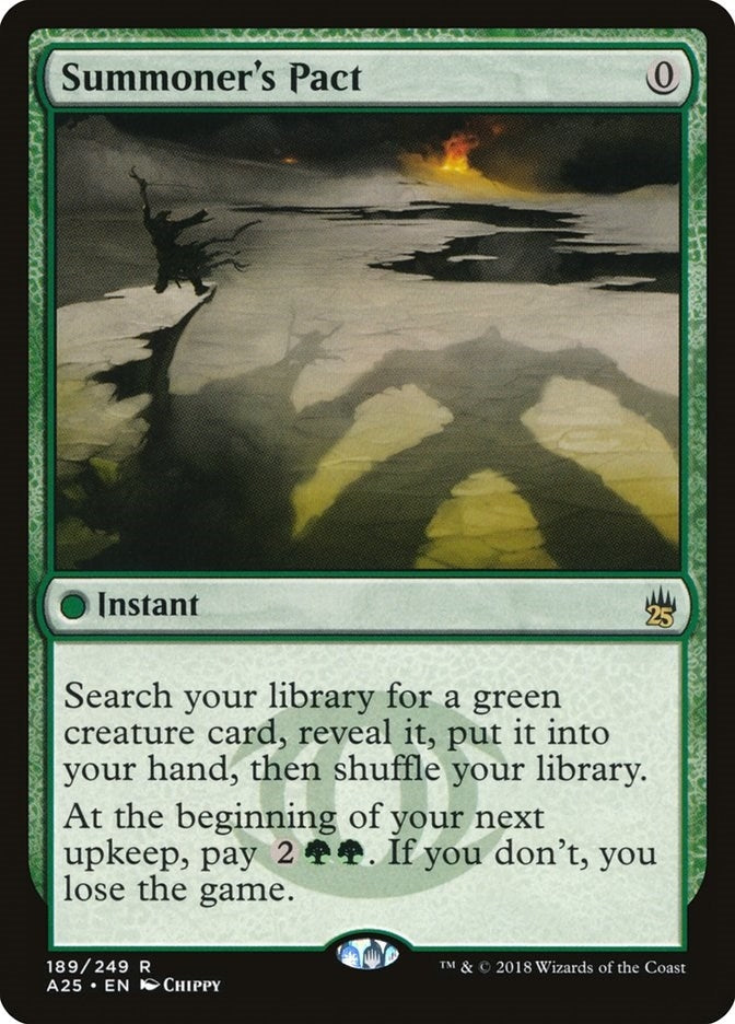 Image for Summoner's Pact (189) [Masters 25] - Magic: The Gathering