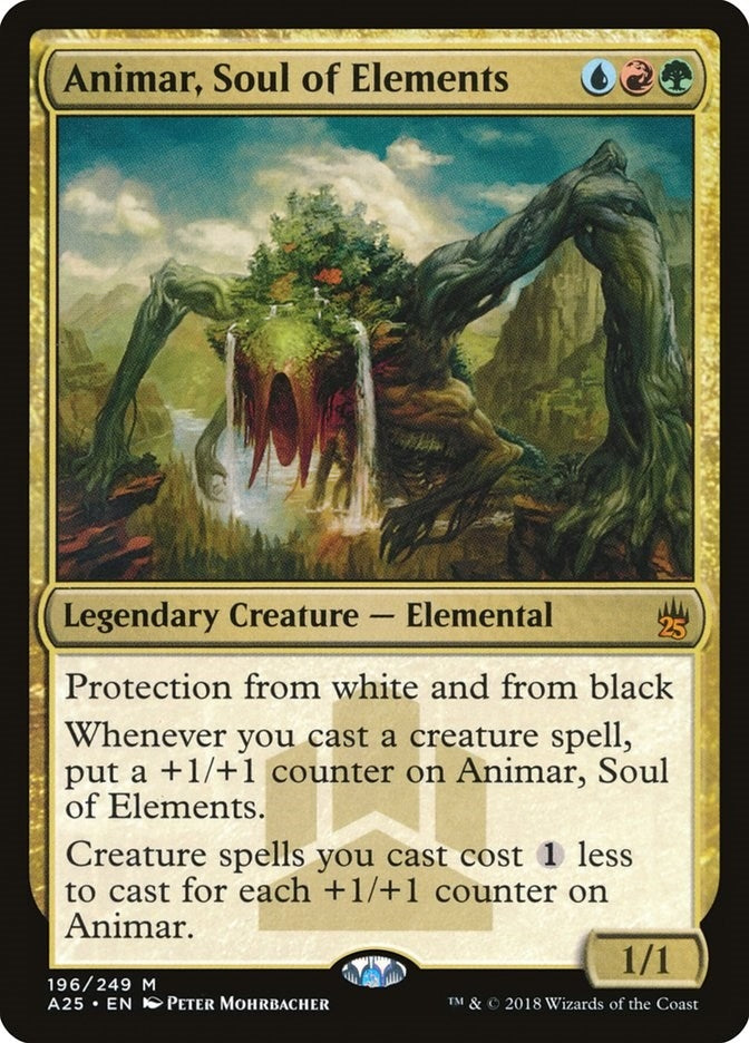 Image for Animar, Soul of Elements (196) [Masters 25] - Magic: The Gathering