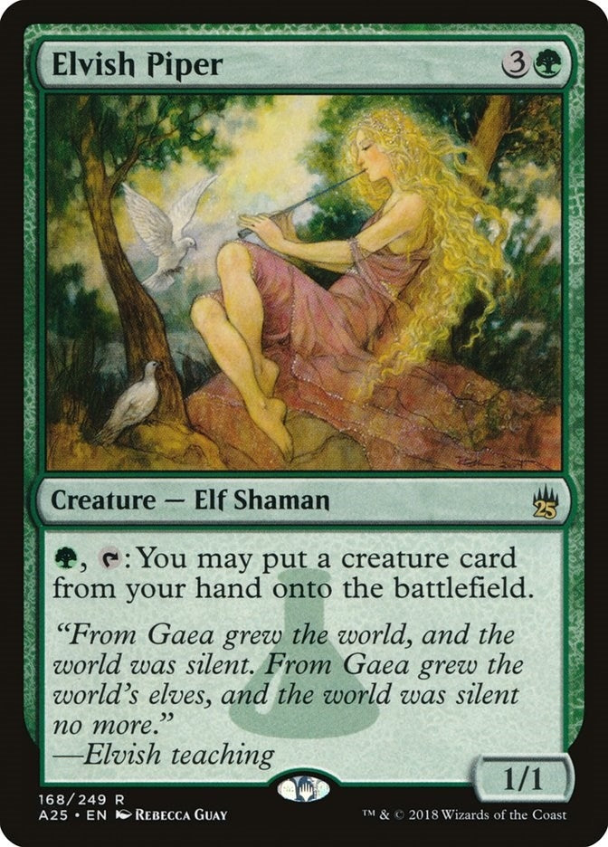 Image for Elvish Piper (168) [Masters 25] - Magic: The Gathering