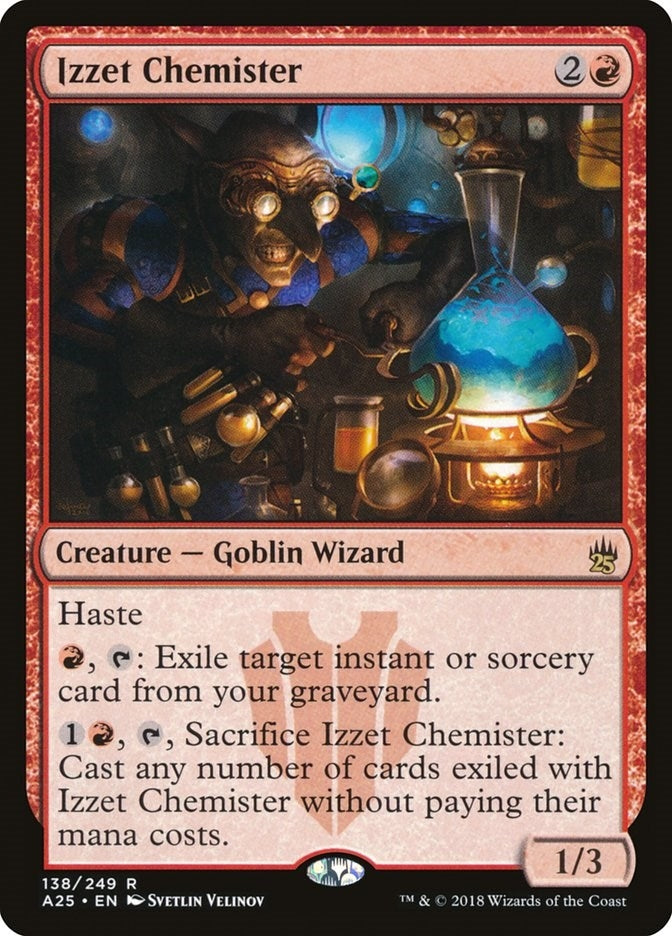 Image for Izzet Chemister (138) [Masters 25] - Magic: The Gathering