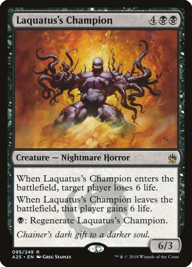 Image for Laquatus's Champion (95) [Masters 25] - Magic: The Gathering
