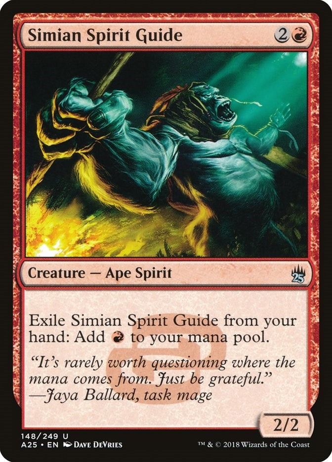 Image for Simian Spirit Guide (148) [Masters 25] - Magic: The Gathering