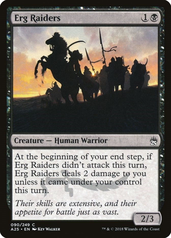 Image for Erg Raiders (90) [Masters 25] - Magic: The Gathering