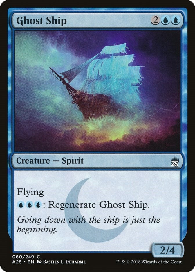 Image for Ghost Ship (60) [Masters 25] - Magic: The Gathering