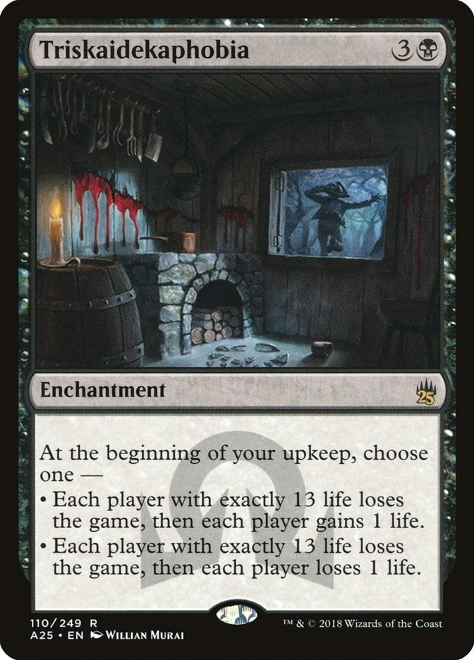 Image for Triskaidekaphobia (110) [Masters 25] - Magic: The Gathering