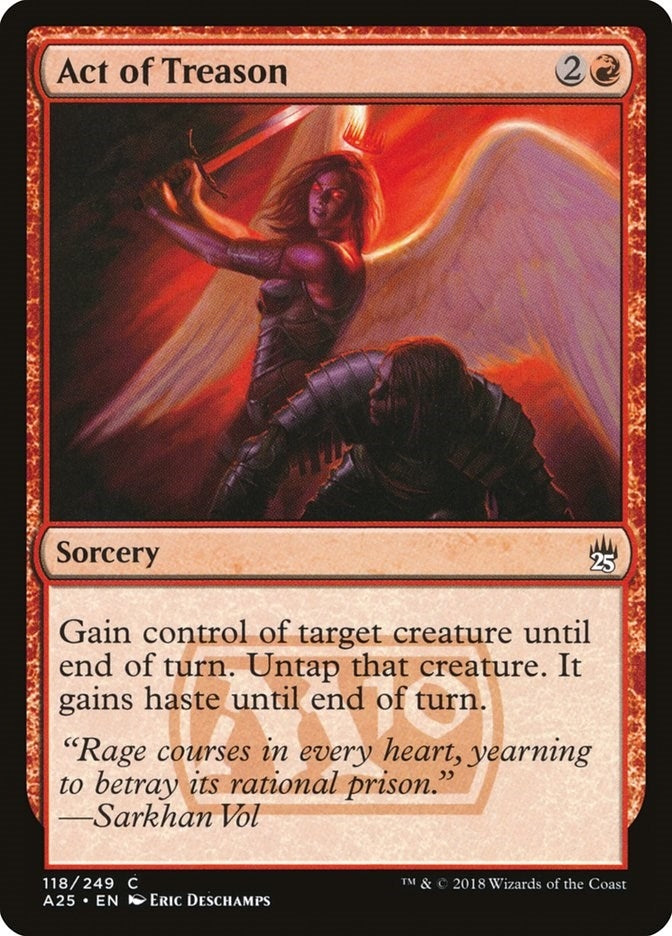 Image for Act of Treason (118) [Masters 25] - Magic: The Gathering