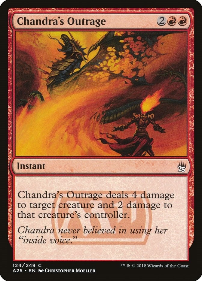 Image for Chandra's Outrage (124) [Masters 25] - Magic: The Gathering