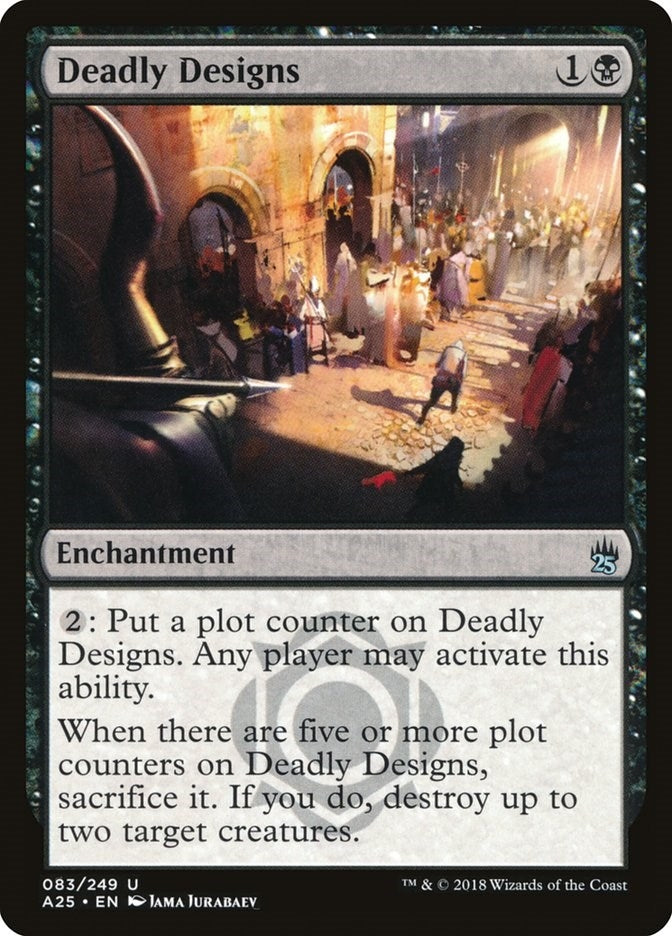 Image for Deadly Designs (83) [Masters 25] - Magic: The Gathering