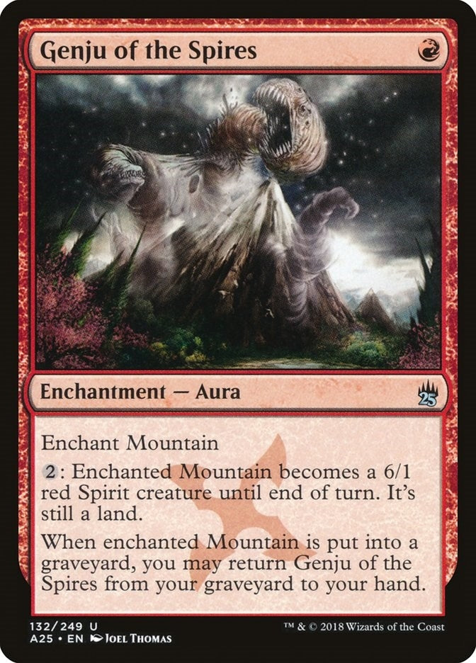 Image for Genju of the Spires (132) [Masters 25] - Magic: The Gathering