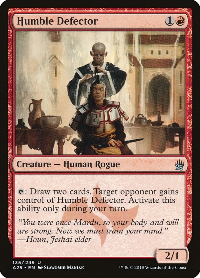 Image for Humble Defector (135) [Masters 25] - Magic: The Gathering