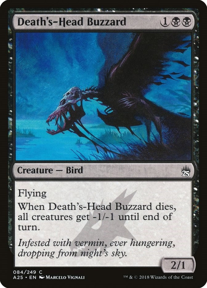 Image for Death's-Head Buzzard (84) [Masters 25] - Magic: The Gathering