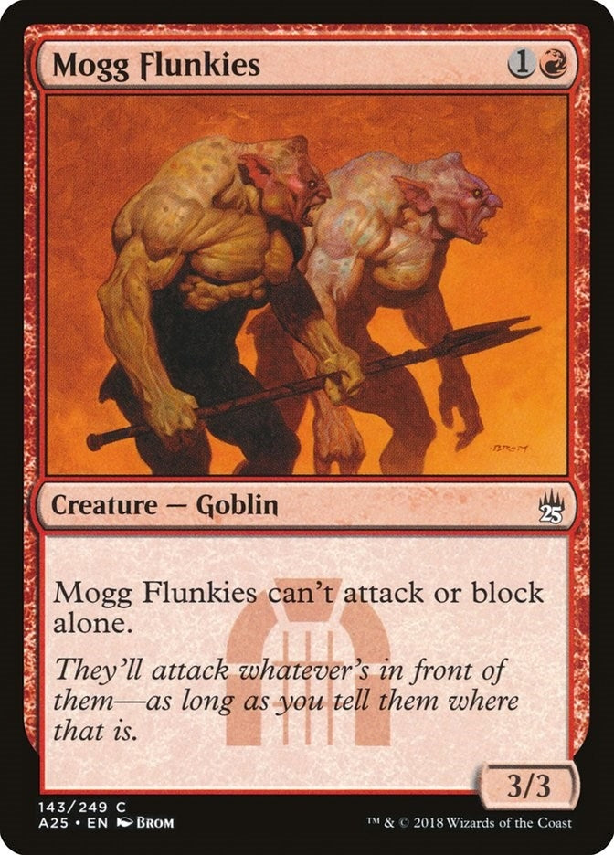 Image for Mogg Flunkies (143) [Masters 25] - Magic: The Gathering