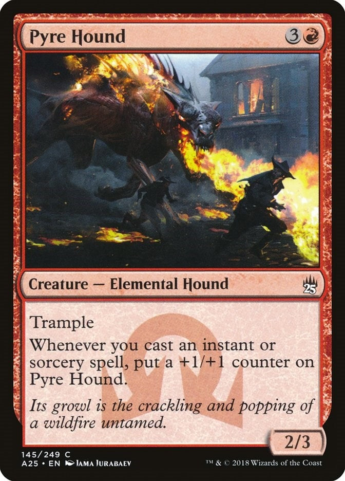 Image for Pyre Hound (145) [Masters 25] - Magic: The Gathering