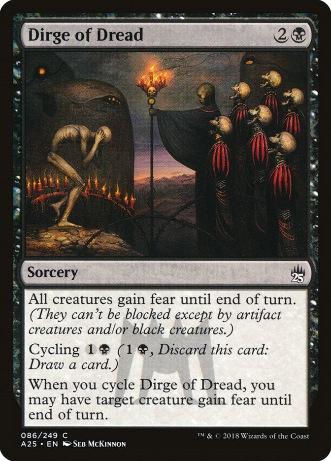 Dirge of Dread (86) [Masters 25]