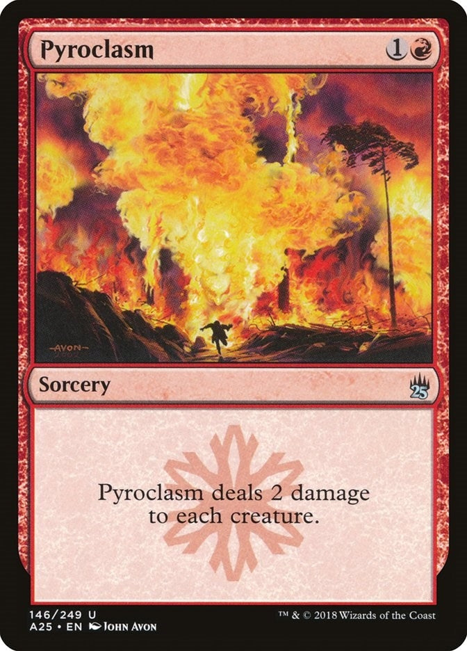 Image for Pyroclasm (146) [Masters 25] - Magic: The Gathering
